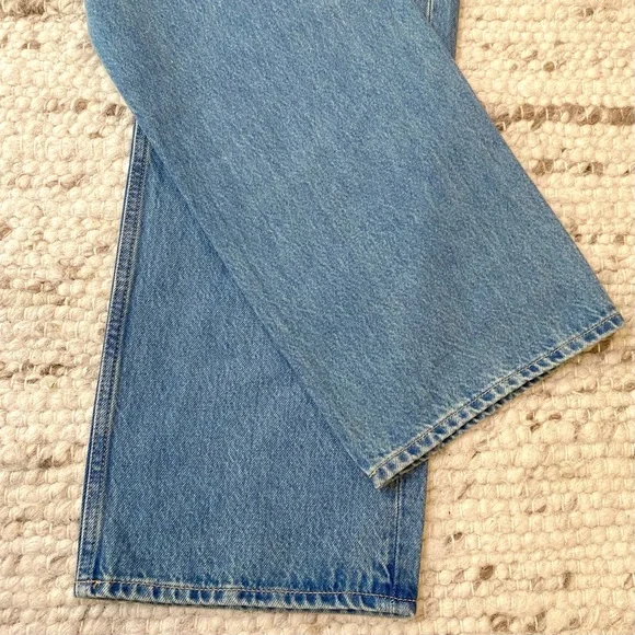 rag & bone The Shea High-Rise Straight Rigid Relexed Jeans in Ithaca, Sz. 26 NWT - Picture 12 of 16